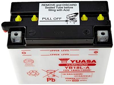 YUASA batterij "yb18l-a". battery yb18l-a standard without sp