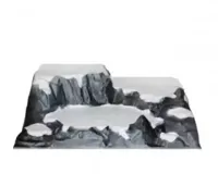 Kerstdorp landschap starter dorp 50x38 cm My Village - My village - thumbnail