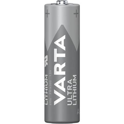 VARTA Lithium AA Mignon LR6 batterijen (verpakking met 4 stuks) - ideaal voor digitale camera speelgoed GPS-apparaten sport- en outdoor-toepassingen