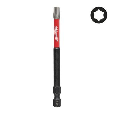 Milwaukee SHOCKWAVE™ IMPACT DUTY schroefbit TX30 x 90mm VE=1 - 4932471575 Milwaukee SHOCKWAVE™ IMPACT DUTY schroefbit TX30 x 90mm VE=1 - 4932471575