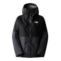 The North Face Jazzi Gtx Jas Dames Softshell Asphalt Grey - TNF Black L - thumbnail