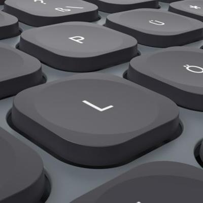 Hama Multi-Device-Tastatur-Maus-Set WKM-550, kabellos, Funk/BT, SW, QWERTZ DE Set met toetsenbord en muis Draadloos QWERTZ, Duits Zwart