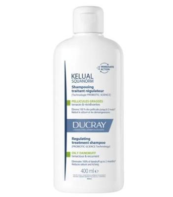 Ducray Kelual Squanorm Shampoo Vette schilfers 400ml