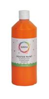 Plakkaatverf qrea oranje 500ml | 6 stuks - thumbnail