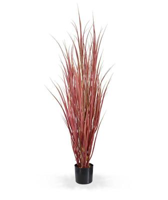Kunst Rietgras plant deluxe 130cm - Burgundy