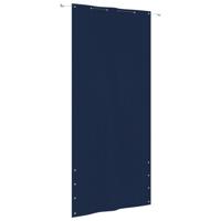 VidaXL Balkonscherm 120x240 cm oxford stof blauw - thumbnail