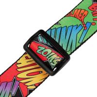 Levys Leathers MPD2C-036 polyester gitaarband met print - kersploosh - thumbnail