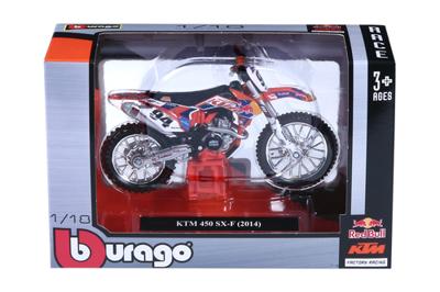 Motorfiets Colorbaby Wrb Ktm Cross 1:18