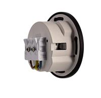 Deko Light Abdeckung rund schwarz für Alwaid 930502 Afdekking Zwart - thumbnail