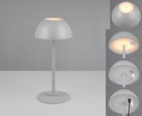 Trio TafellampjeRicardo grijs Ø 13,5cm - R54106177 - thumbnail