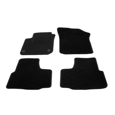 Automatten op maat - zwart stof - Skoda Citigo vanaf 2017-