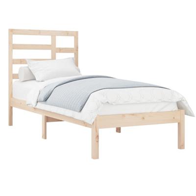 Bedframe massief hout 90x190 cm