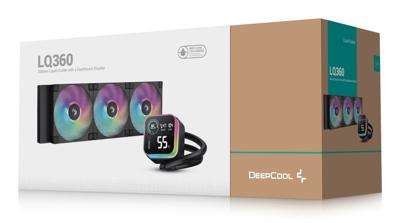 DeepCool LQ360 Processor Kit voor vloeistofkoeling 12 cm Zwart 1 stuk(s)