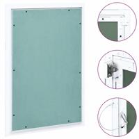 VidaXL Toegangspaneel met aluminium frame en gipsplaat 400x600 mm - thumbnail