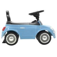 VidaXL Loopauto fiat 500 blauw - thumbnail
