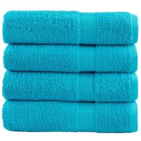 VidaXL Badhanddoeken solund 4 st 600 g/m² 100x150 cm - thumbnail