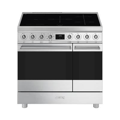 Smeg C92IMX2 met GRATIS broodrooster ''TSF01BLEU''