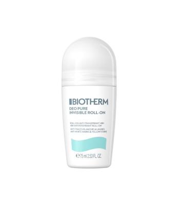 Biotherm deo pure invisible roll-on 48h 75ml dames - thumbnail