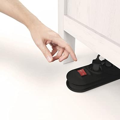Hama Stekkerdoos, 3-voudig, schakelaar, opt. schakelaarpositie, 1,4 m Kabel Zwart