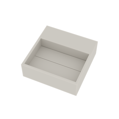 Fontein Ideavit Solidcube 30x30x10 cm Solid Surface Mat Wit Ideavit Fontein Ideavit Solidcube 30x30x10 cm Solid Surface Mat Wit Ideavit