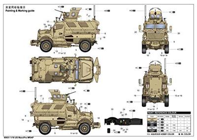 Trumpeter 1/16 US MaxxPro MRAP Trumpeter 1/16 US MaxxPro MRAP