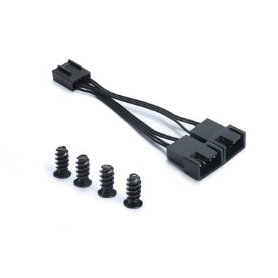 Fractal Design Venturi HP-12 PWM PC-ventilator Zwart, Grijs (b x h x d) 120 x 25 x 120 mm