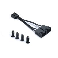 Fractal Design Venturi HP-12 PWM PC-ventilator Zwart, Grijs (b x h x d) 120 x 25 x 120 mm - thumbnail