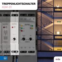 Zamel ASM-01 Trappenhuislichtautomaat DIN-rails 230 V - thumbnail