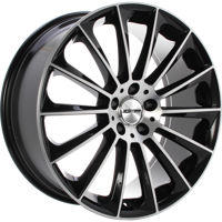 GMP STELLAR ZWART GEPOLIJST VLAK - thumbnail