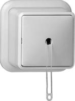 Gira trekschakelaar opbouw creme - thumbnail