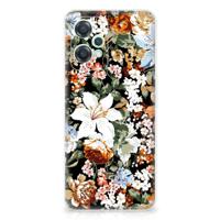 TPU Case voor OnePlus Nord CE 2 Lite Dark Flowers - thumbnail