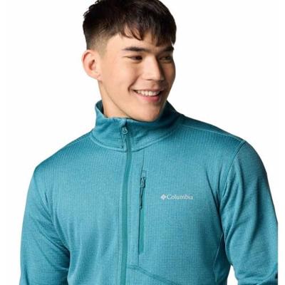 Columbia Park View™ Full Zip Fleece Heren River Blue Heat M Columbia Park View™ Full Zip Fleece Heren River Blue Heat M