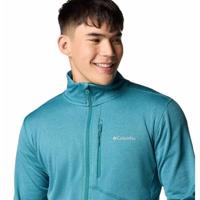 Columbia Park View™ Full Zip Fleece Heren River Blue Heat M - thumbnail