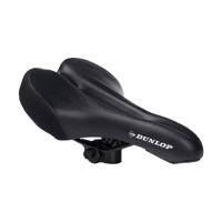 Zadel Dunlop Zwart Fiets - thumbnail
