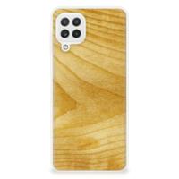 Samsung Galaxy A22 4G | M22 | Bumper Hoesje | Licht Hout - thumbnail