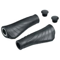 Ergotec Reno set handvatten 2x 135mm zwart - thumbnail