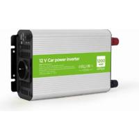 Gembird EG-PWC1200-01 netvoeding & inverter Auto 1200 W Grijs - thumbnail