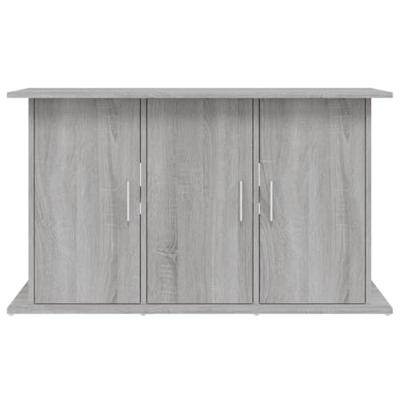 Aquariumstandaard 101x41x58 cm bewerkt hout grijs sonoma eiken - thumbnail