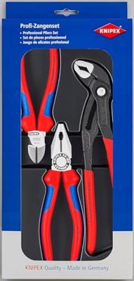 Knipex 00 20 09 V01 Tangenset Werkplaats 3-delig