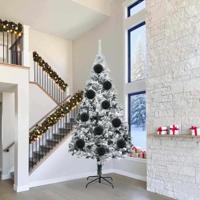 Kerstbal Set 3 pcs Zwart - thumbnail