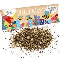OwnGrown bijenweide bloemenmix 100g premium bijenzaden voor kleurrijke hommel- en bijenweiden bijenvriendelijke bloemzadenmix bloemenweidezaden - eenjarig en meerjarig - thumbnail