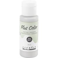 Plus Color acrylverf, zilver, 60 ml/ 1 fles - thumbnail