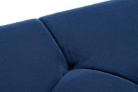 Kruk DKD Home Decor Blauw Polyester Staal (97 x 44 x 46 cm) - thumbnail