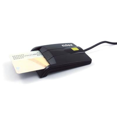 Kaartlezer Nilox NXLD001 Zwart DNI Kaartlezer Nilox NXLD001 Zwart DNI