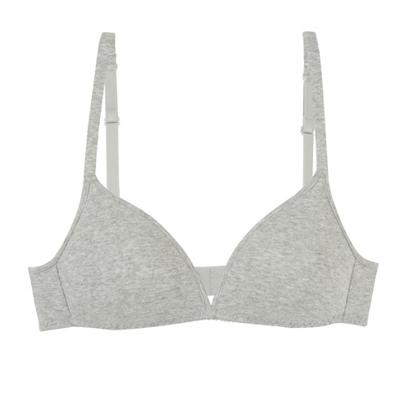 Soft-bh van Bio-katoen met cups, grijs-gemêleerd 80B Soft-bh van Bio-katoen met cups, grijs-gemêleerd 80B