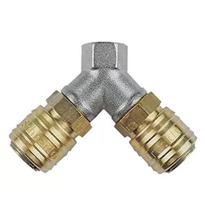 Schneider Airsystems Schneider y-verdeler distributor m.2 outlets r 3/8
