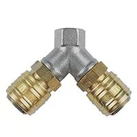 Schneider Airsystems Schneider y-verdeler distributor m.2 outlets r 3/8 - thumbnail