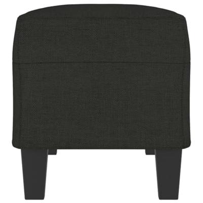 Bankje 100x35x41 cm stof zwart Bankje 100x35x41 cm stof zwart