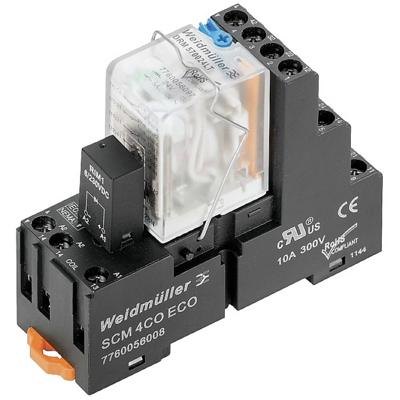 Weidmüller DRMKIT 220VDC 2CO LD/PB Koppelrelais 220 V/DC 10 A 2x wisselcontact 10 stuk(s)