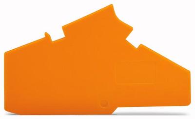 WAGO 282-390 Afsluit- en scheidingsplaat Grijs 50 stuk(s)